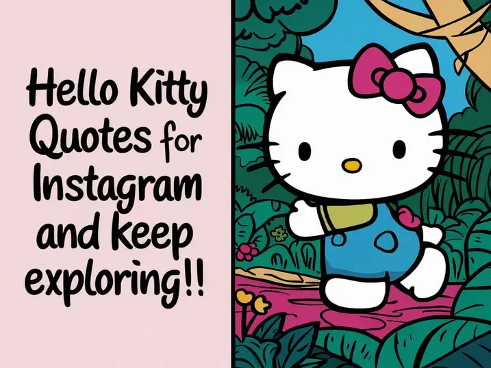 Hello Kitty Quotes for Instagram