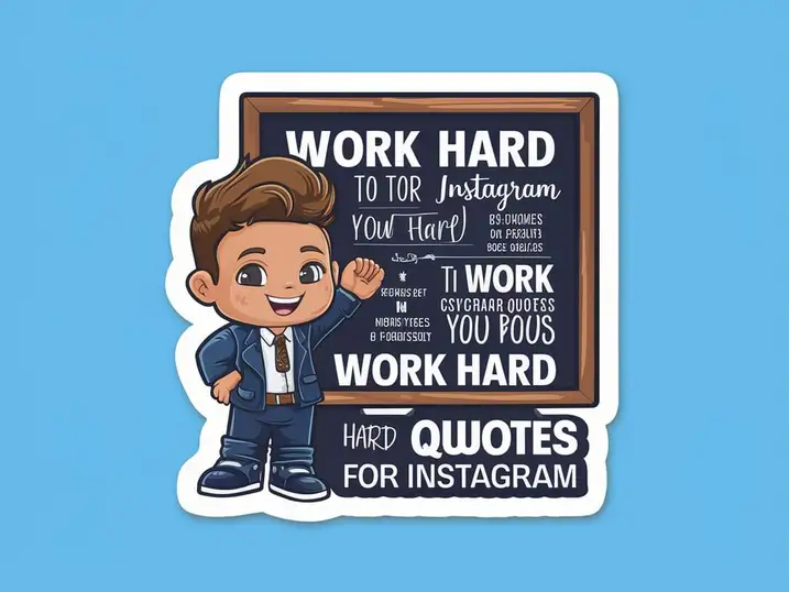 Work Hard Quotes for Instagram