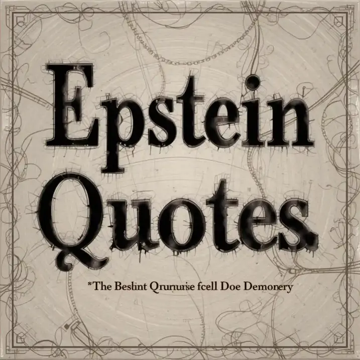 Epstein Quotes
